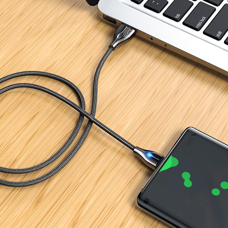 Cable USB to Type-C “U88 Amazing colors” charging data sync