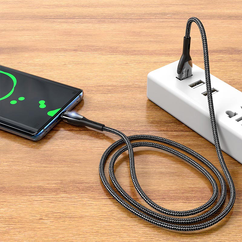 Cable USB to Type-C “U89 Safeness” charging data sync