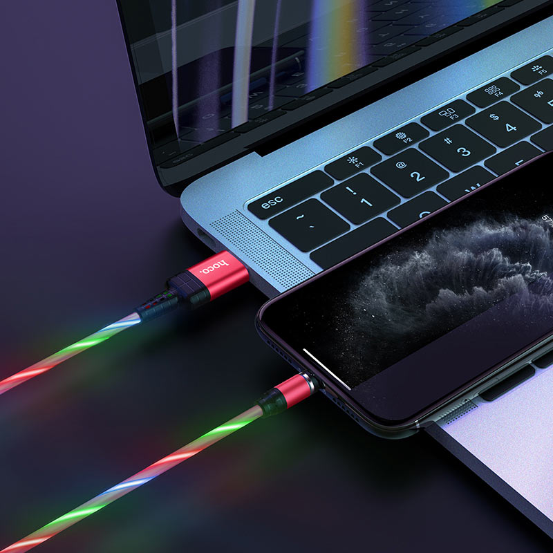 Cable USB to Lightning “U90 Ingenious streamer” for charging