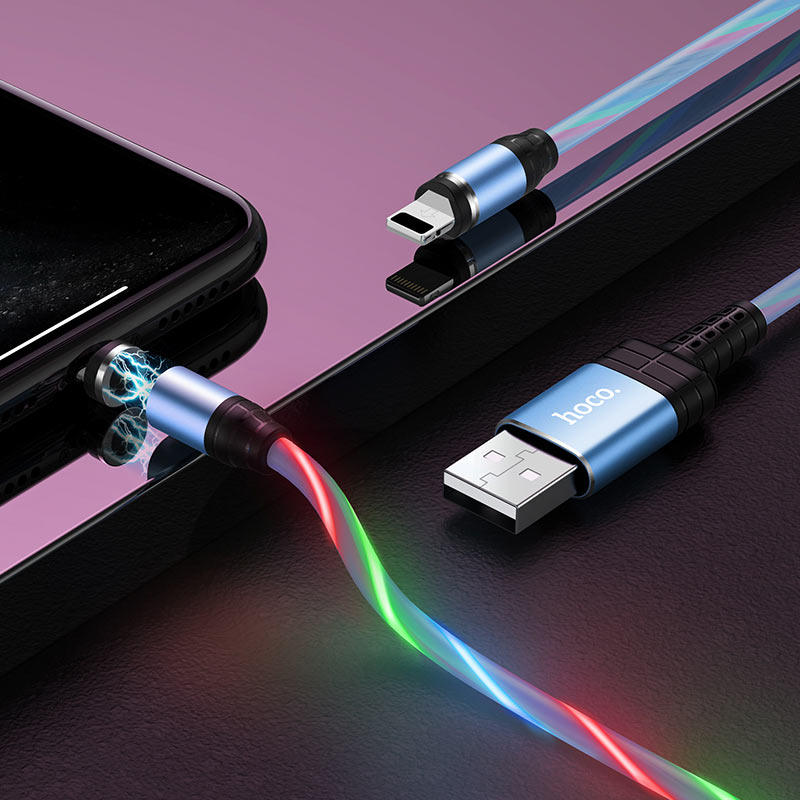 Cable USB to Lightning “U90 Ingenious streamer” for charging