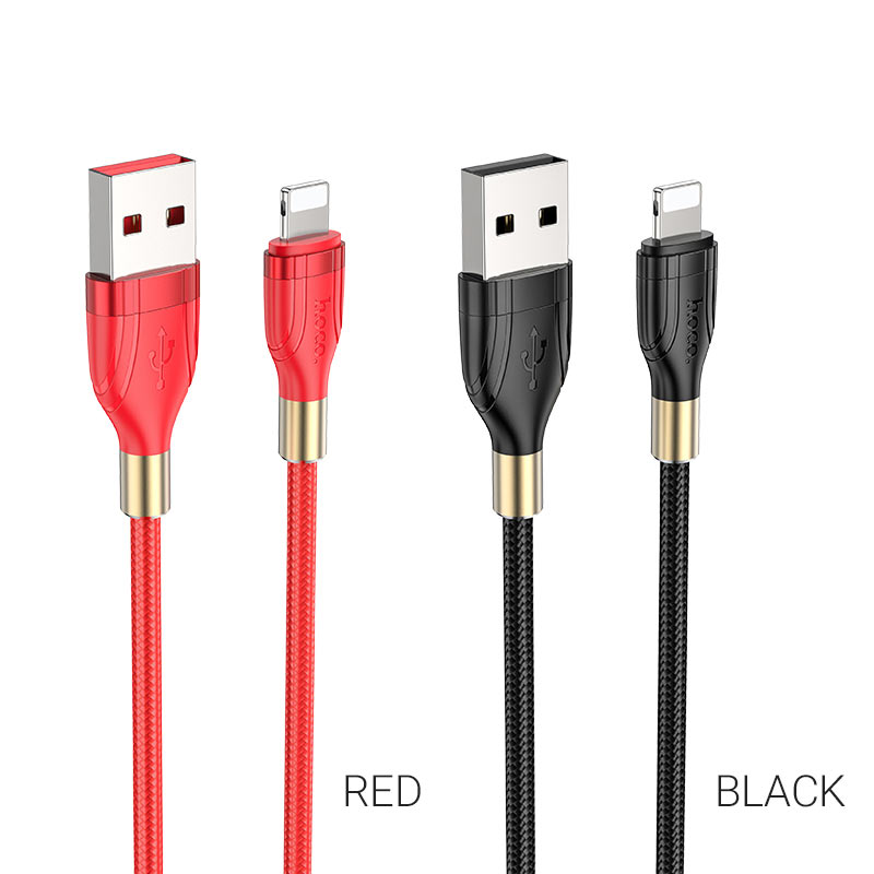 Cable USB to Lightning “U92 Gold collar” charging data sync