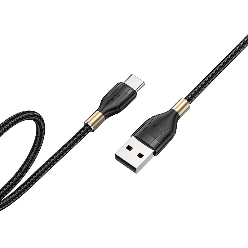 Cable USB to Type-C “U92 Gold collar” charging data sync