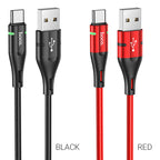 Cable USB to Type-C “U93 Shadow” charging data sync