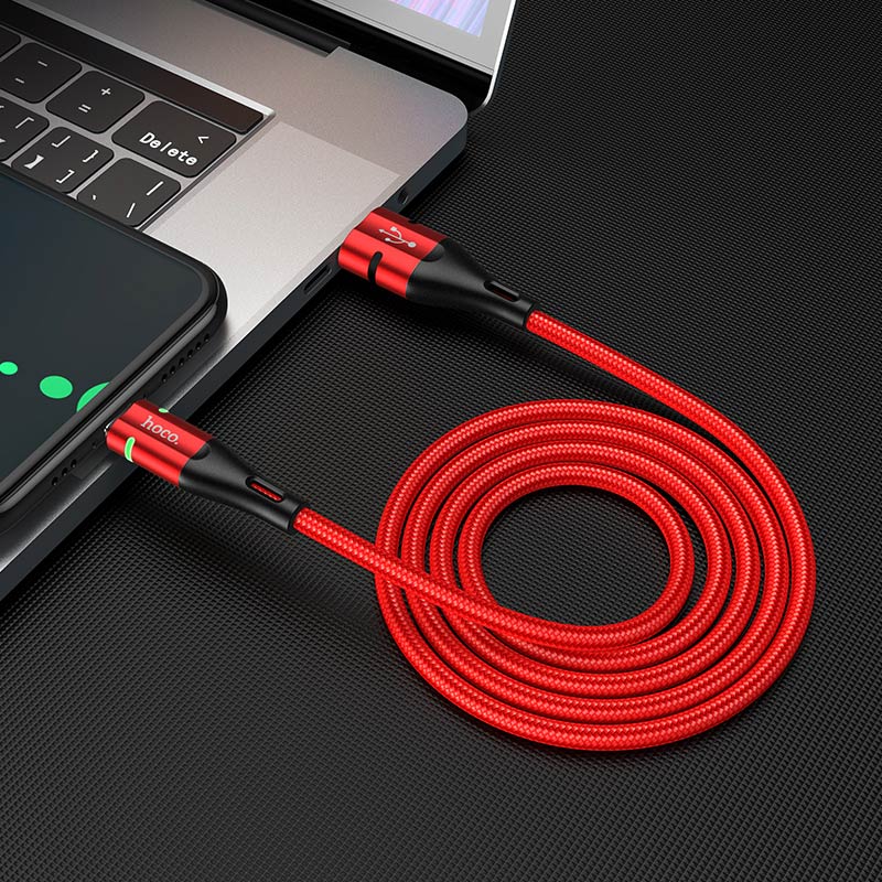 Cable USB to Type-C “U93 Shadow” charging data sync