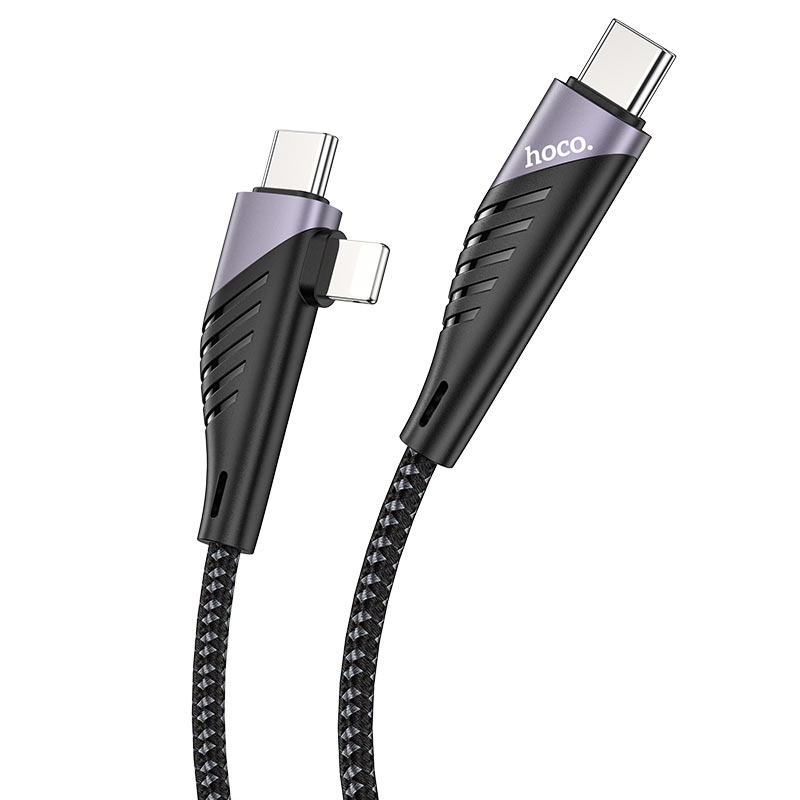 Cable 2-in-1 Type-C / Lightning to Type-C “U95 Freeway” PD