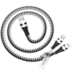 Cable 2-in-1 USB to Lightning / Type-C “U97 Zipper”