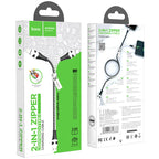 Cable 2-in-1 USB to Lightning / Type-C “U97 Zipper”