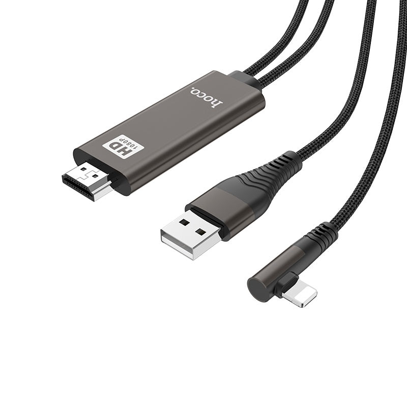 Cable Lightning to HDTV “UA14” aluminum alloy shell