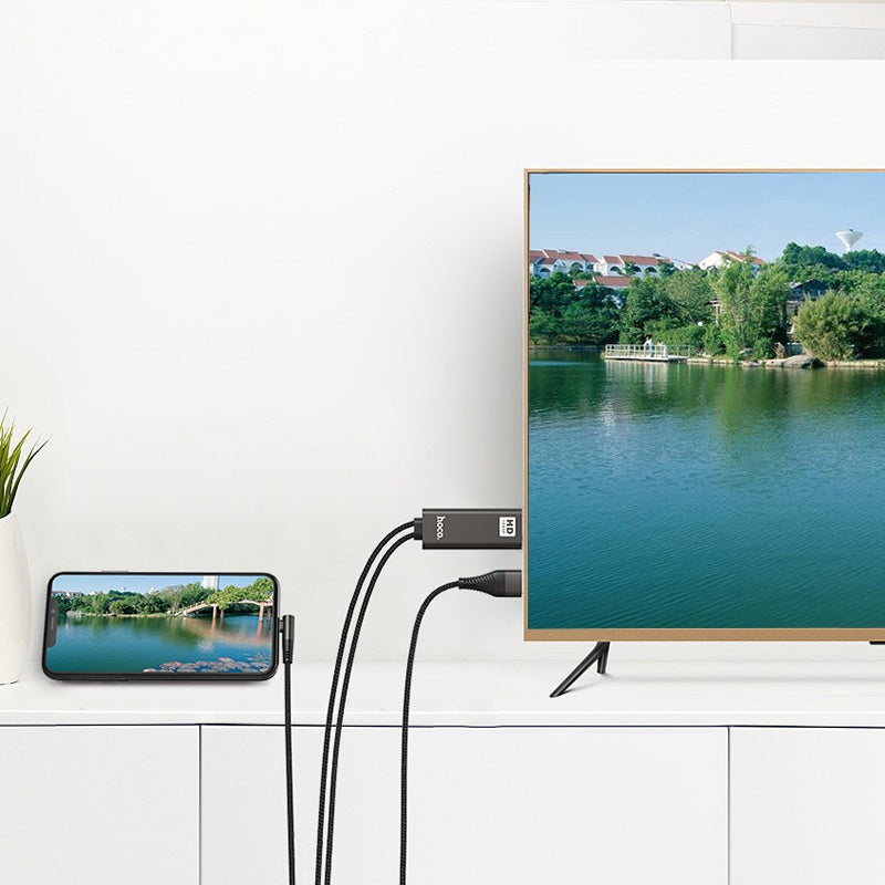 Cable Lightning to HDTV “UA14” aluminum alloy shell