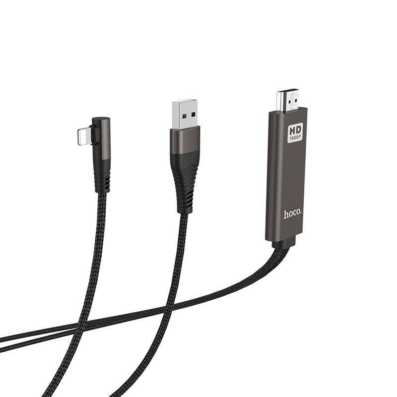 Cable Lightning to HDTV “UA14” aluminum alloy shell