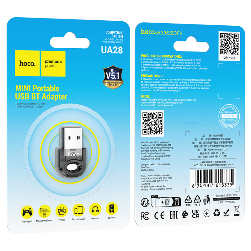 Adapter USB-A BT “UA28”