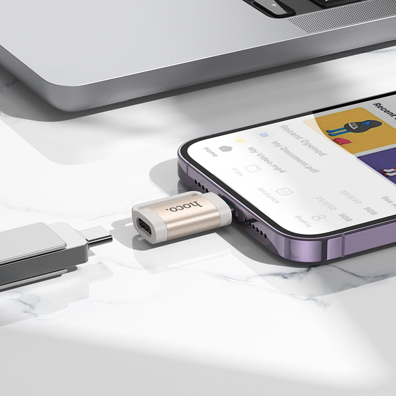 Adapter for Lightning to Type-C “UA31B”