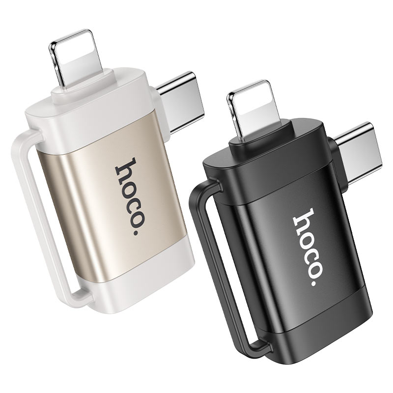 Adapter for Lightning and Type-C to USB-A “UA31F”