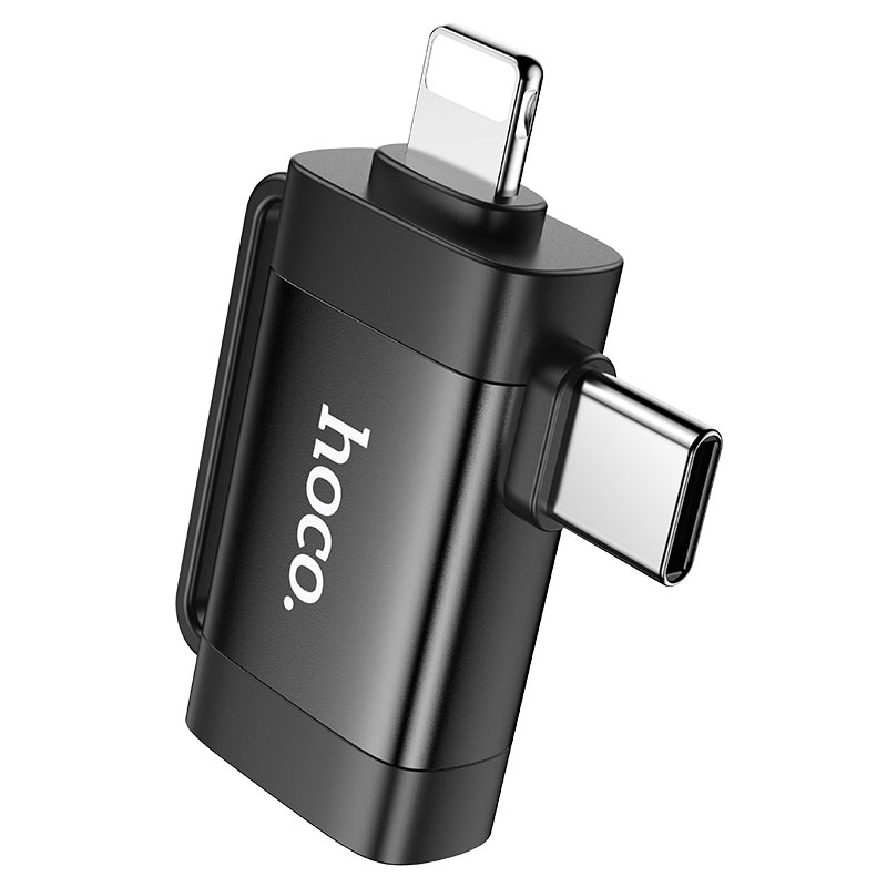 Adapter for Lightning and Type-C to USB-A “UA31F”