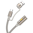 Cable adapter USB-A / Type-C to cigarette lighter “UA38B”