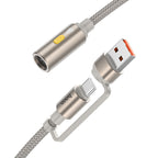 Cable adapter USB-A / Type-C to cigarette lighter “UA38B”