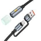 Cable adapter USB-A / Type-C to LED light “UA38C”