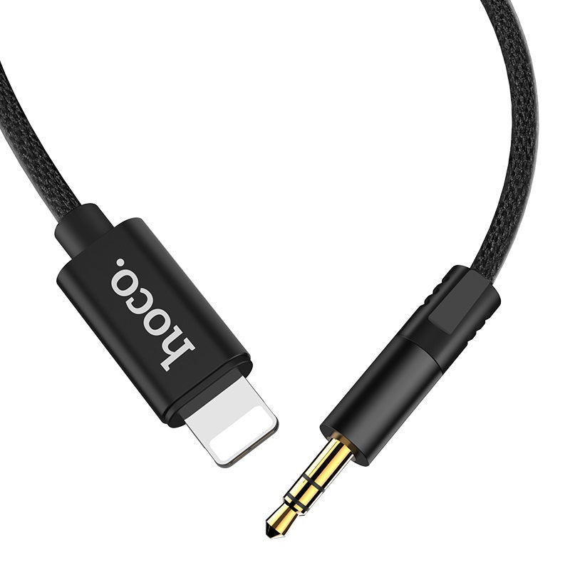 Cable Lightning to 3.5mm “UPA13 Sound source” audio AUX