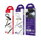 Cable 3.5mm to 3.5mm “UPA15” AUX with mic and button