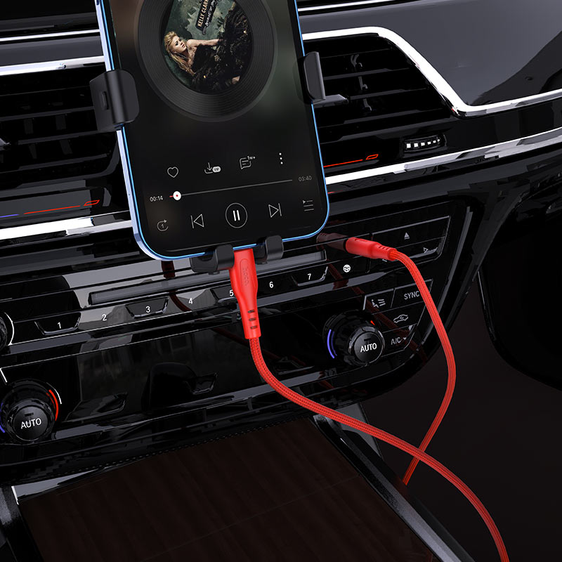 Cable Lightning to 3.5mm “UPA18” audio conversion
