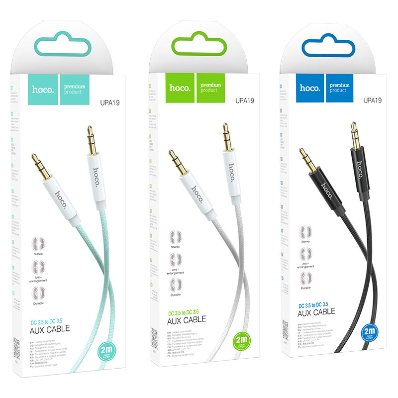 Cable 3.5mm to 3.5mm “UPA19” audio AUX