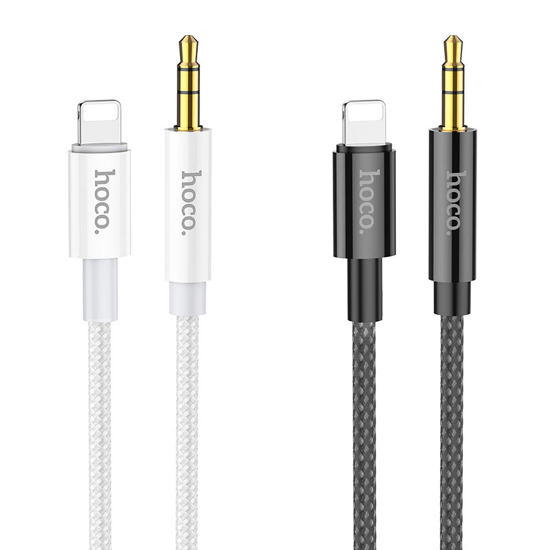 Cable Lightning male to 3.5mm male “UPA19” audio AUX
