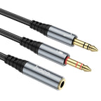 Cable audio adapter “UPA21” 3.5mm female to 2*3.5mm male