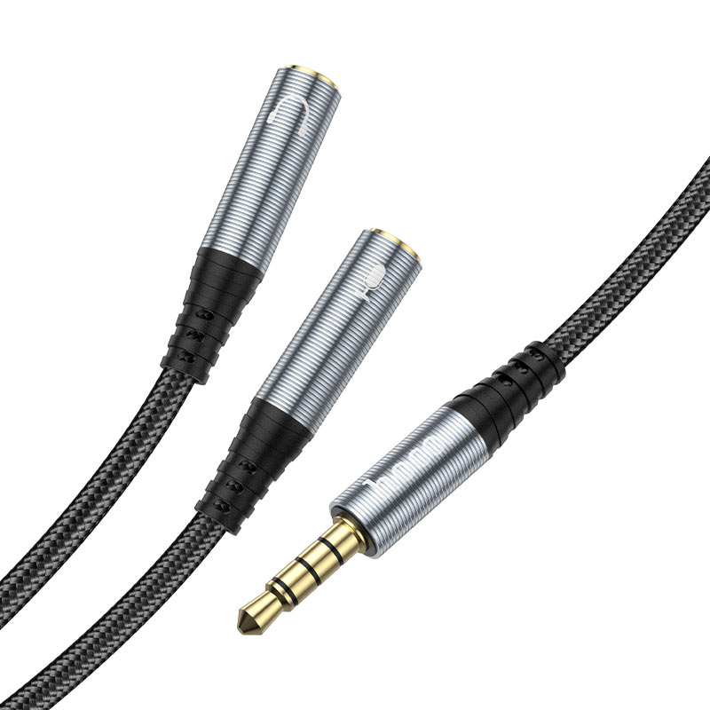 Cable audio adapter “UPA21” 3.5mm male to 2*3.5mm female