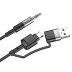 Cable audio adapter “UPA23” 3.5mm male to Type-C / USB