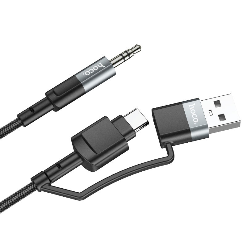 Cable audio adapter “UPA23” 3.5mm male to Type-C / USB