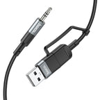 Cable audio adapter “UPA23” 3.5mm male to Type-C / USB