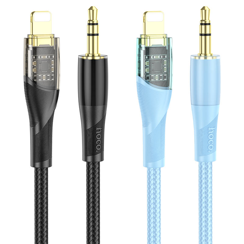 Cable 3.5mm to iP “UPA25 Transparent Discovery Edition”