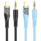 Cable 3.5mm to iP “UPA25 Transparent Discovery Edition”