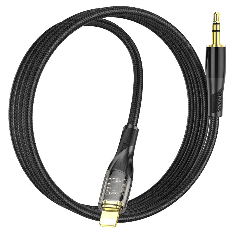 Cable 3.5mm to iP “UPA25 Transparent Discovery Edition”