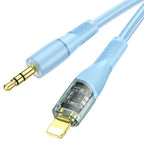 Cable 3.5mm to iP “UPA25 Transparent Discovery Edition”