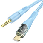 Cable 3.5mm to Type-C “UPA25 Transparent Discovery Edition”