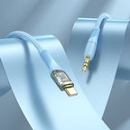 Cable 3.5mm to Type-C “UPA25 Transparent Discovery Edition”