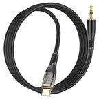 Cable 3.5mm to Type-C “UPA25 Transparent Discovery Edition”