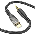 Cable 3.5mm to Type-C “UPA25 Transparent Discovery Edition”