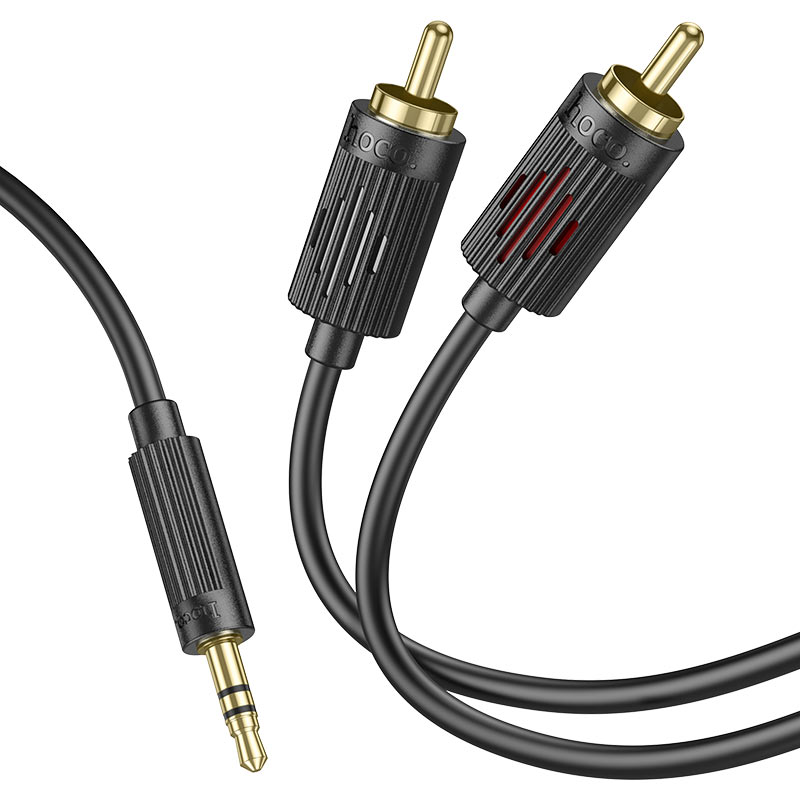 Cable 3.5mm to 2×RCA “UPA28” audio conversion