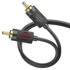 Cable 3.5mm to 2×RCA “UPA28” audio conversion