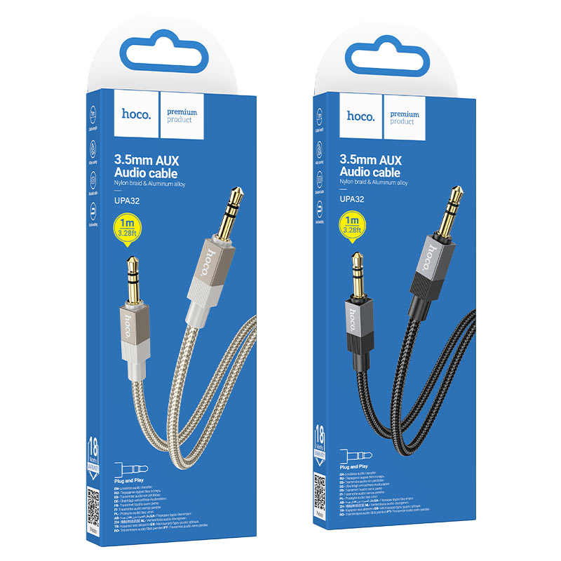 Cable 3.5mm to 3.5mm “UPA32 Clever” audio AUX