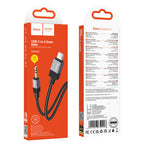 Cable 3.5mm to Type-C “UPA32B Clever” audio conversion