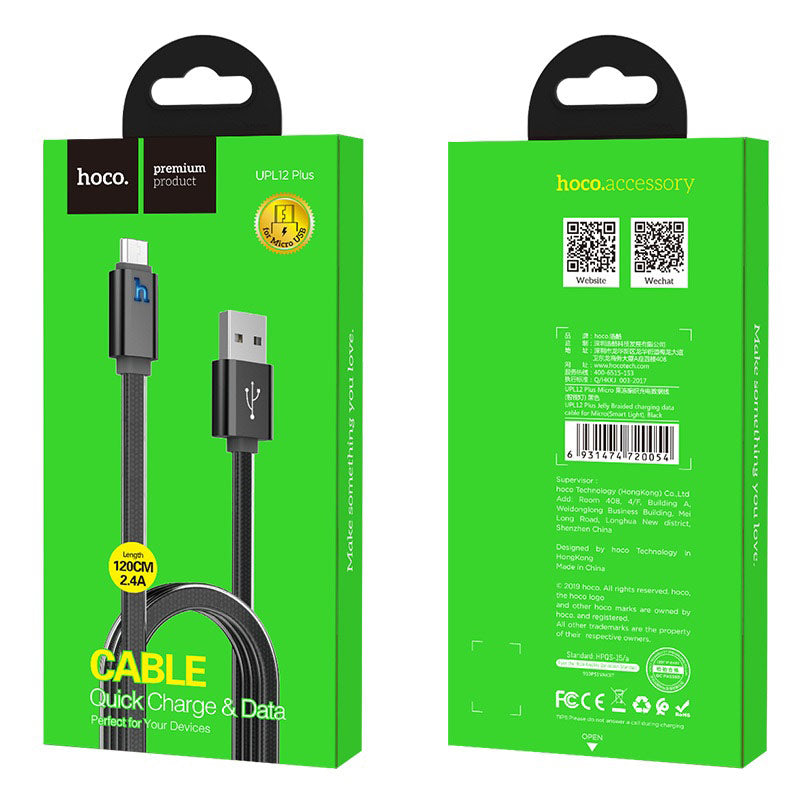 Cable USB to Micro-USB “UPL12 Plus” charging data sync