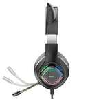 Headphones “W107 Cute cat” gaming headset
