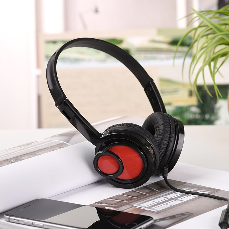 Wired headphones “W17 Delightful” with mic adjustable head beam