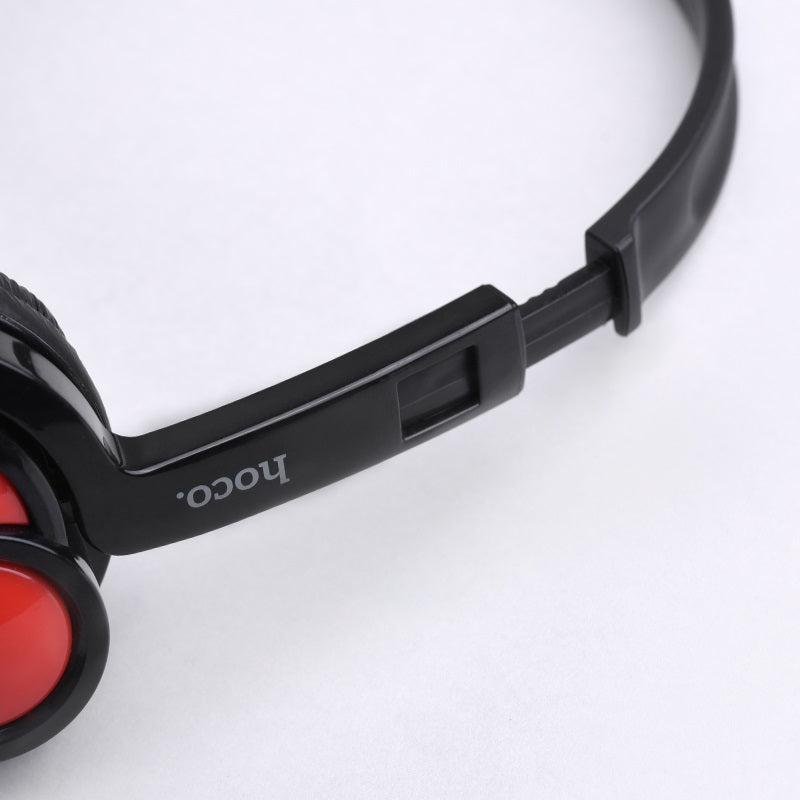 Wired headphones “W17 Delightful” with mic adjustable head beam