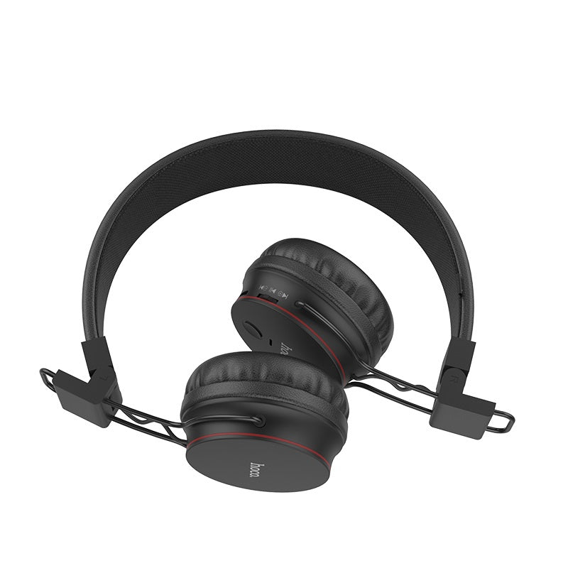 Headphones “W19 Easy move” wireless and wired telescopic head beam