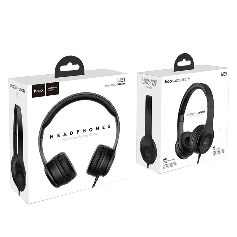 Headphones “W21 Graceful charm” wired headset with mic