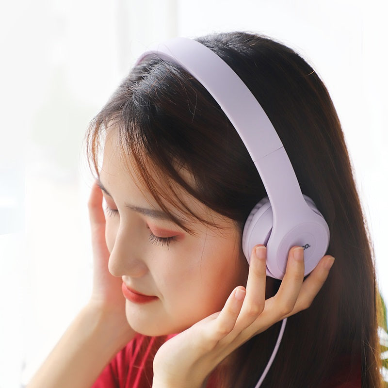 Headphones “W21 Graceful charm” wired headset with mic